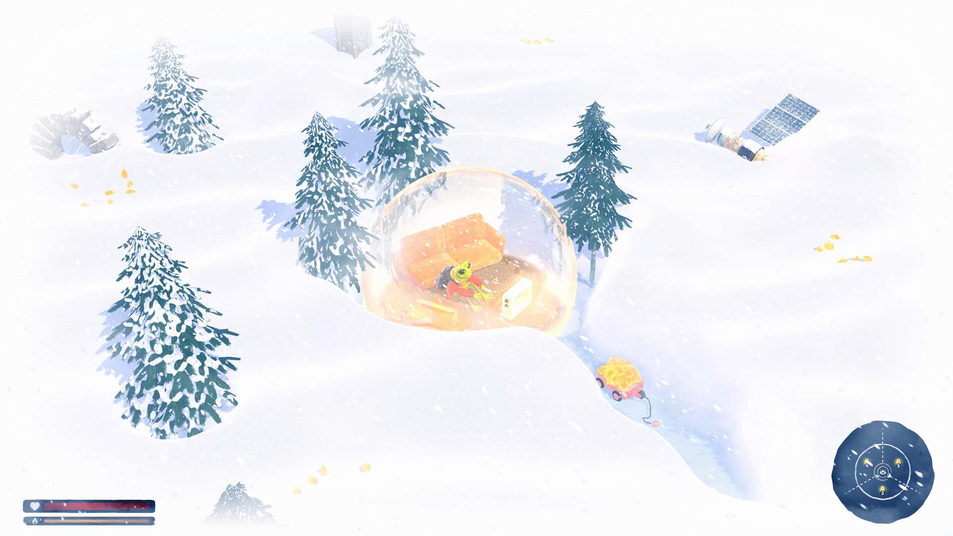 蛙穿雪境 Froggy Hates Snow 中文版全息投影